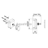Сушилка для белья Fixsen Hotel FX-31025 Хром — фото 3, Сушилки для белья