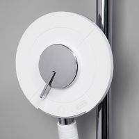 Душевая система WasserKRAFT A188.067.058.WM Thermo с термостатом Белый матовый — фото 6, Душевое оборудование. Душевая программа