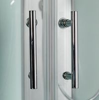 Душевая кабина WeltWasser WW500 Halle 904 90x90 10000003248 профиль Хром стекло прозрачное — фото 12, Душевые кабины