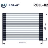 Ролл-мат Ulgran ROLL-02 Хром — фото 13, Сушилки для кухонных моек