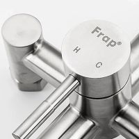 Душевая система Frap F2425 Сатин — фото 5, Душевые стойки