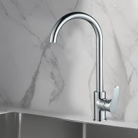 Смеситель для кухни WesnaArt Ocean OCE12-110 Хром — фото 2, Смесители для кухни