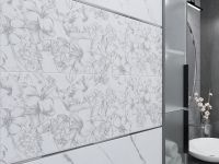 Керамическая плитка Azori Carrara Flowers 00-00108694 настенная 31,5х63 см — фото 5, Керамическая плитка
