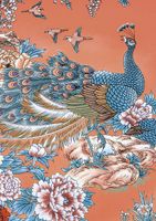 Товар: Фреска Ortograf Paradise 32201 Фактура флок FLK Флизелин (1,9*2,7) Розовый/Голубой, Птицы/Цветы - фото 2 Фреска Ortograf Paradise 32201 Фактура флок FLK Флизелин (1,9*2,7) Розовый/Голубой, Птицы/Цветы — фото 2, Фрески