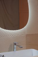 Зеркало Silver Mirrors Molecula-Lite 57 LED-00002801 с подсветкой с бесконтактным выключателем и диммером — фото 10, Зеркала в ванную комнату