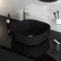 Товар: Раковина-чаша AM.PM Func 43 M8FWCC30430BM Черная матовая - фото 2 Раковина-чаша AM.PM Func 43 M8FWCC30430BM Черная матовая — фото 2, Раковины накладные