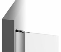 Душевая стенка Ravak Blix BLPS-80 9BH40C00ZG профиль Хром стекло Grape — фото 5, Боковые стенки