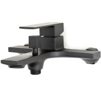 Смеситель для ванны Orange Lutz M04-100b Черный — фото 3, Смесители