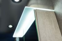 Зеркальный шкаф Geberit Acanto 75 500.645.00.2 с подсветкой Дуб мистик — фото 2, Зеркальные шкафы в ванную