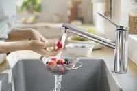 Товар: Смеситель для кухни Hansgrohe Zesis M33 74802000 Хром - фото 6 Смеситель для кухни Hansgrohe Zesis M33 74802000 Хром — фото 6, Смесители