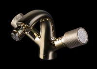 Смеситель для биде Boheme Royal Cristal 296-Royal/CRST Золото — фото 2, Смесители