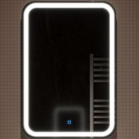 Зеркало Silver Mirrors Мальта 55 ФР-00000941 с подсветкой с сенсорным выключателем и диммером — фото 1, Зеркала в ванную комнату