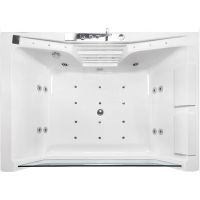 Акриловая ванна Ceruttispa 180x85 C-477-18A 9957 с гидромассажем — фото 3, Акриловые ванны
