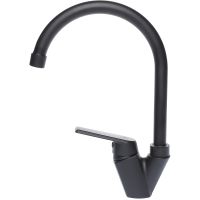 Смеситель для кухни Orange OneLife P02-000b Черный — фото 3, Смесители для кухни