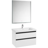 Товар: Тумба под раковину Roca Domi 80 A857459806 подвесная Белый глянец - фото 5 Тумба под раковину Roca Domi 80 A857459806 подвесная Белый глянец — фото 5, Мебель для ванной