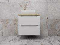 Товар: Тумба под раковину Style Line Бали 60 ЛС-00002337 подвесная Белый софт - фото 3 Тумба под раковину Style Line Бали 60 ЛС-00002337 подвесная Белый софт — фото 3, Мебель для ванной