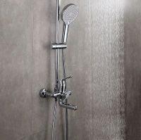 Душевая система Frap H17 Хром арт-F2417 — фото 2, Душевые стойки