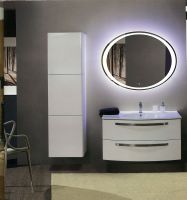 Зеркало Art&Max Pescara AM-Pes-900-700-DS-F с подсветкой с сенсорным выключателем — фото 4, Мебель для ванной