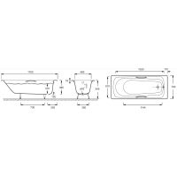 Товар: Чугунная ванна Jacob Delafon Melanie 170x70 E2925-00 с антискользящим покрытием - фото 4 Чугунная ванна Jacob Delafon Melanie 170x70 E2925-00 с антискользящим покрытием — фото 4, Чугунные ванны