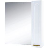 Зеркало со шкафом Bellezza Тиффани 85 Белая — фото 2, Зеркальные шкафы в ванную