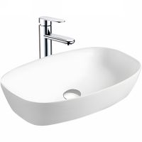 Раковина-чаша Sintesi 60 SIN-LVB-APP-405 Белая — фото 1, Раковины накладные