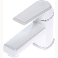 Товар: Смеситель для раковины Orange OneLife P02-021w Белый - фото 3 Смеситель для раковины Orange OneLife P02-021w Белый — фото 3, Смесители