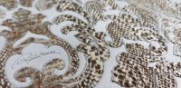 Обои Emiliana Parati Roberto Cavalli 7 18047 Винил на флизелине (1,06*10,05) Коричневый/Белый, Дамаск — фото 3, Обои для стен