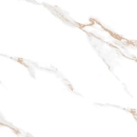Керамогранит Ceradim Calacatta Sharp Gold белый полированный 60х60 см — фото 2, Керамогранит