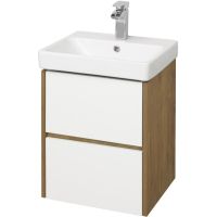 Тумба под раковину Aquaton Сканди 45 1A251601SDZ90 подвесная Белый Дуб рустикальный — фото 1, Тумбы под раковину