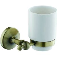 Стакан для зубных щеток Art&Max Antic AM-E-2668Q Бронза — фото 1, Мыльницы