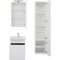 Тумба под раковину Aquanet София 50 201745 подвесная Белый глянец — фото 5, Мебель для ванной