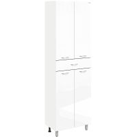 Шкаф пенал Onika Модерн 60.10 406002 Белый — фото 1, Мебель для ванной