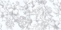 Керамическая плитка Azori Carrara Flowers 00-00108694 настенная 31,5х63 см — фото 3, Керамическая плитка