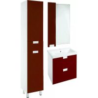 Товар: Тумба под раковину Bellezza Пегас 50 4630406180035 подвесная Красная Белая - фото 2 Тумба под раковину Bellezza Пегас 50 4630406180035 подвесная Красная Белая — фото 2, Мебель для ванной
