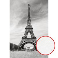 Фреска Ortograf Париж 3005 Фактура бархат FX Флизелин (1,8*2,7) Серый, Город — фото 1, Фрески