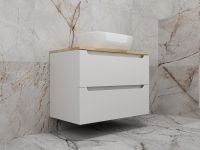 Тумба под раковину Style Line Бали 80 ЛС-00002339 подвесная Белый софт — фото 4, Мебель для ванной