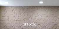 Гипсовая 3д панель Artpole Rock M-0063 600x600 мм — фото 2, Гипсовые 3Д панели