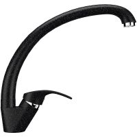 Смеситель для кухни Ulgran Classic U-007-308 Черный — фото 1, Смесители