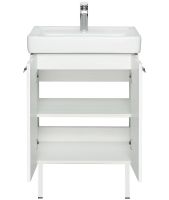 Товар: Тумба под раковину Aquaton Йорк 56 1A170201YOAY0 Белая Выбеленное дерево - фото 3 Тумба под раковину Aquaton Йорк 56 1A170201YOAY0 Белая Выбеленное дерево — фото 3, Тумбы под раковину