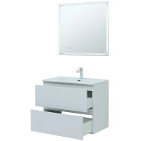 Товар: Тумба под раковину Aquanet Джейн 80 335424 подвесная Белая матовая - фото 15 Тумба под раковину Aquanet Джейн 80 335424 подвесная Белая матовая — фото 15, Мебель для ванной