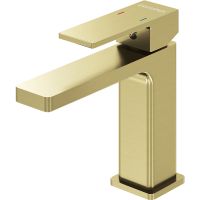 Смеситель для раковины Grossman Style 510.K35.05.320 Золото брашированное — фото 1, Смесители для раковины