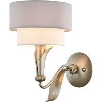 Настенный светильник Maytoni House Lillian Белый Серый Серебро антик арт-H311-01-G — фото 1, Бра