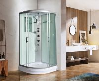 Душевая кабина WeltWasser WW500 Werra 904 90x90 10000003232 профиль Хром стекло прозрачное — фото 2, Душевые кабины