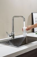 Смеситель для кухни Aquatek Вега AQ1081CR Хром — фото 5, Смесители для кухни