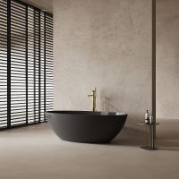 Товар: Карбоновая ванна Abber Karbon 180x85 AK9002-1.8 Черная без гидромассажа - фото 6 Карбоновая ванна Abber Karbon 180x85 AK9002-1.8 Черная без гидромассажа — фото 6, Ванны