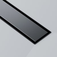 Душевой лоток AM.PM MasterFlow 70 W01SC-U11-070-04BM с Черной матовой решеткой / под плитку Tile — фото 21, Душевые лотки