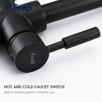 Смеситель для кухни Frap F4352-6 Черный матовый — фото 5, Смесители для кухни