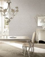 Обои Prima Italiana Colomba 80612 Винил на флизелине (1,06*10) Зеленый, Вензель — фото 2, Обои для стен