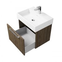 Товар: Тумба под раковину Creto Milano 60 5-1376TR подвесная Truffle - фото 3 Тумба под раковину Creto Milano 60 5-1376TR подвесная Truffle — фото 3, Мебель для ванной