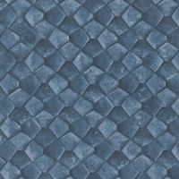 Обои Marburg Eclectic 34910 Винил на флизелине (0,70*10,05) Синий, Геометрия — фото 1, Обои для стен